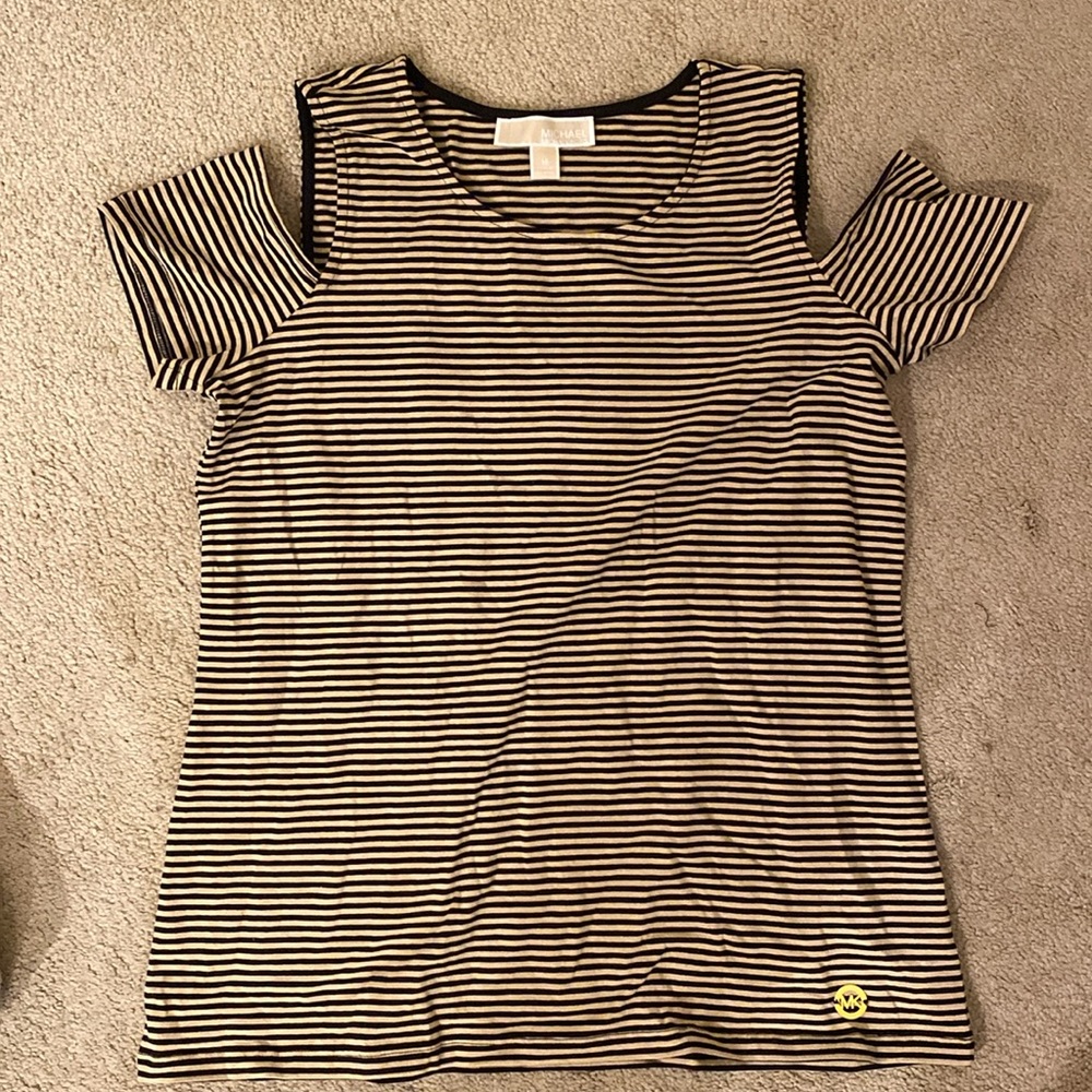 Michael Michael Kors cold shoulder shirt